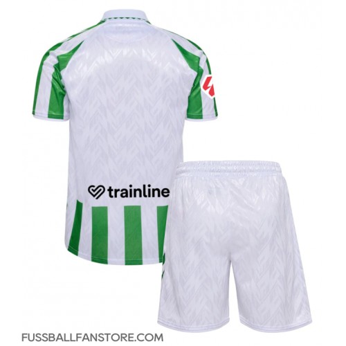Real Betis Replik Heimtrikot Kinder 2024-25 Kurzarm (+ Kurze Hosen)